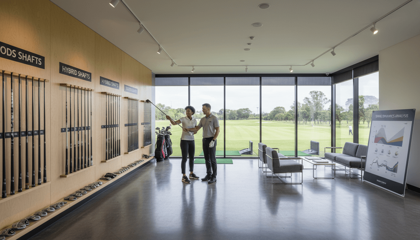 Professional golf simulator installation with mounting system and sensor technology